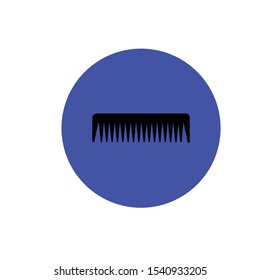 Comb simple illustration clip art vector