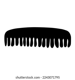 comb, tool for combing hair doodle style