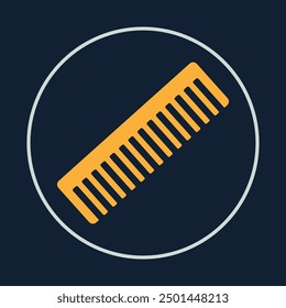 Comb trendy icon deceptive abstract vector illustration colorful artwork beautiful design.eps