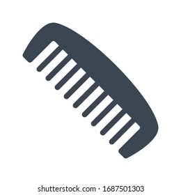 comb vector glyph color icon 