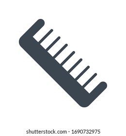 comb vector glyph color icon 