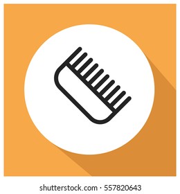 Comb vector icon