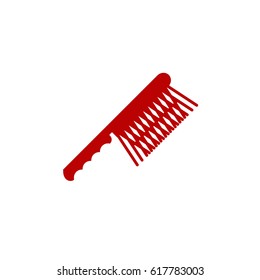 Comb vector icon.