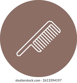 Comb vector icon. Can be used for printing, mobile and web applications.