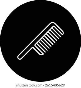 Comb vector icon. Can be used for printing, mobile and web applications.