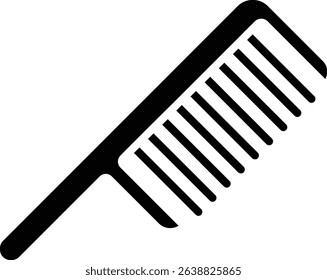 Comb vector icon. Can be used for printing, mobile and web applications.