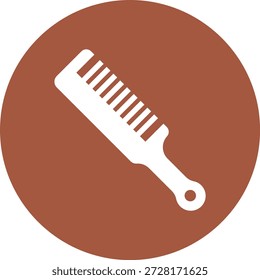 Vector de peine Icono Diseño Ilustración
