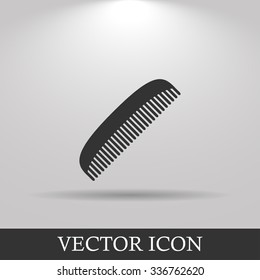 comb vector icon. Design style eps 10