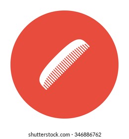 comb vector icon. Design style eps 10
