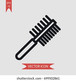 Comb vector icon illustration symbol