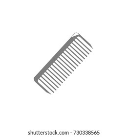 Comb vector icon on white background