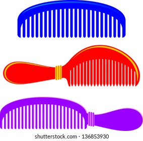 Comb vector illustration