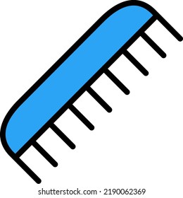 ilustración de comb Vector en un fondo transparente.Símbolos de calidad premium.Iconos vectores de trazo para el diseño de concepto y gráfico.