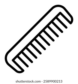 Comb Vector Line Icon Design For Personal And Commercial Use