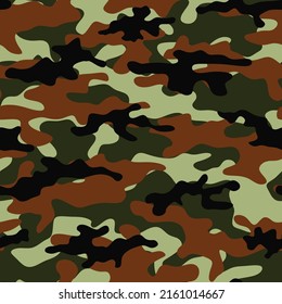 Combat camouflage. Vector shape for clothes. Style.