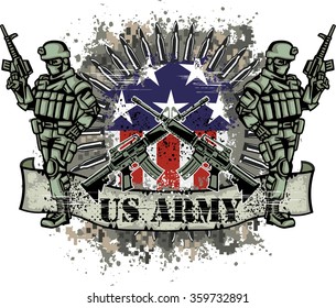 combat coat of arms