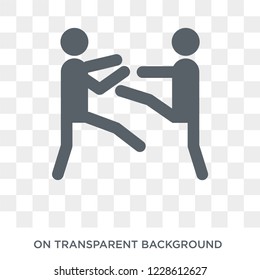 combat icon. combat design concept from Army collection. Simple element vector illustration on transparent background.