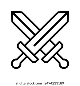 Combat line icon , vector, pixel perfect, illustrator file