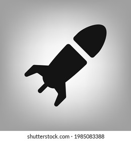 Combat Projectile Icon For The Interface Of Applications, Games.