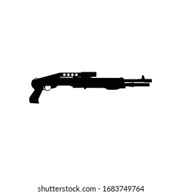 A combat shotgun SPAS 12