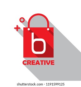 a combination of bag and letter B becomes a very good logo, a logo for your online shopping company. logos that are perfect for all your online sales needs.
