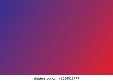 Combination of blue and red gradient color background