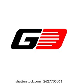 combination of bold GD logo blended each others with good colors graphic concept illustrations