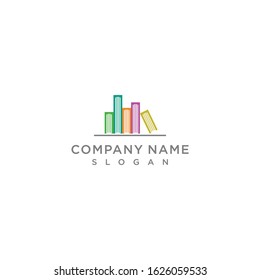 combination of book logos with cities