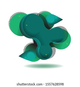 a combination of circular images that have broad meaning