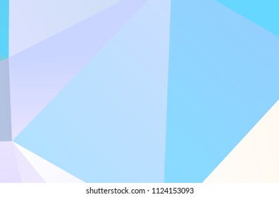 The combination of colored geometric shapes. Minimal design. Light Pink, Blue color The combination of colored geometric shapes. Minimal design. background.  Vector illustration
