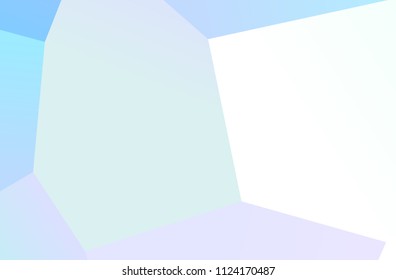 The combination of colored geometric shapes. Minimal design. Light Pink, Blue color The combination of colored geometric shapes. Minimal design. background.  Vector illustration