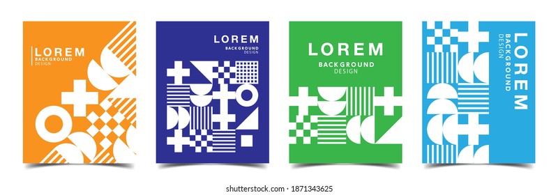 Combination of figures Design Background Texture Abstract