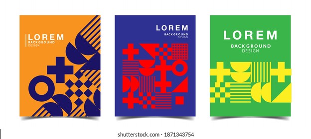 Combination of figures Design Background Texture Abstract
