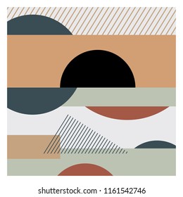 Combination Geometric Background