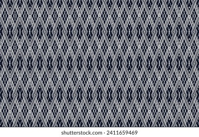 The combination of geometric shapes creates a sense of movement and energy. It could be used as a wallpaper, a fabric pattern, or even a piece of jewelry.