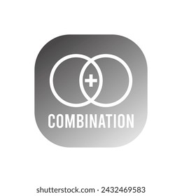 combination icon vector template illustration logo design