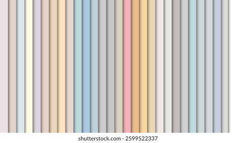 a combination of layers of soft pastel colors that are multiple layers.
