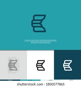 combination of letter b and wing, simple, easy to remember, strong, suitable for all fields