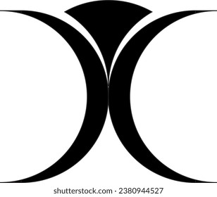 a combination of the letter c and a butterfly becomes the logo