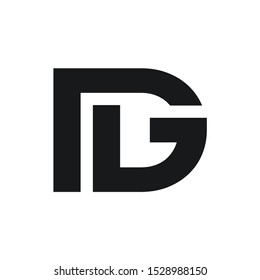 The combination of letter DG/GD for logo design inspiration