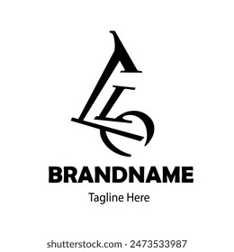 Combination letter L  logo design