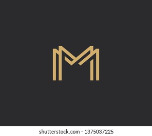 Combination Letter M and M
