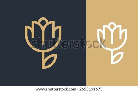 Combination letter M with Flower logo design vector illustration for decoration, boutique, wellness, beauty salon and other businesses