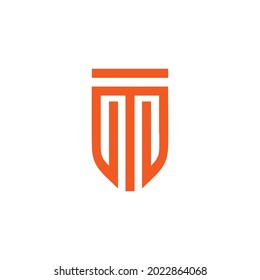 Combination letter T and M
look simple and clean design