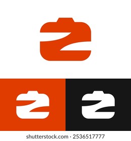 La combinación de la letra 'Z' y la cámara significa un logotipo que se centra en el detalle y la belleza en cada retrato