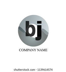 Combination of Letters b and j. Abstract Vector Logo Design Template. Creative Concept Icon. Vintage drawn for book design, brand name, business card, Restaurant, Boutique, Hotel. Vector illustration