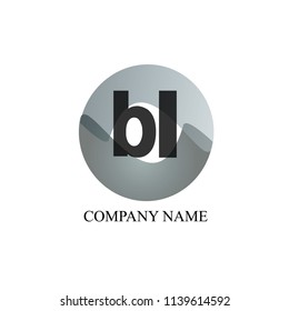 Combination of Letters b and l. Abstract Vector Logo Design Template. Creative Concept Icon. Vintage drawn for book design, brand name, business card, Restaurant, Boutique, Hotel. Vector illustration