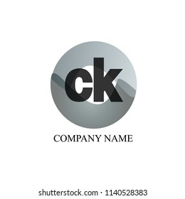 Combination of Letters c and k. Abstract Vector Logo Design Template. Creative Concept Icon. Vintage drawn for book design, brand name, business card, Restaurant, Boutique, Hotel. Vector illustration