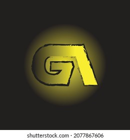 eine Kombination aus den Buchstaben g und einem Zeichen, das zu einem Logo wird