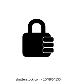 combination lock icon. Element of lock and key elements illustration. Premium quality graphic design icon. Signs and symbols collection icon for websites, web design, mobile app on white background